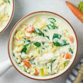 The Best Creamy Crack Chicken Noodle Soup Recipe