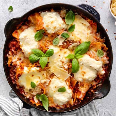 Skillet Lasagna
