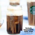 Copycat Starbucks Vanilla Sweet Cream
