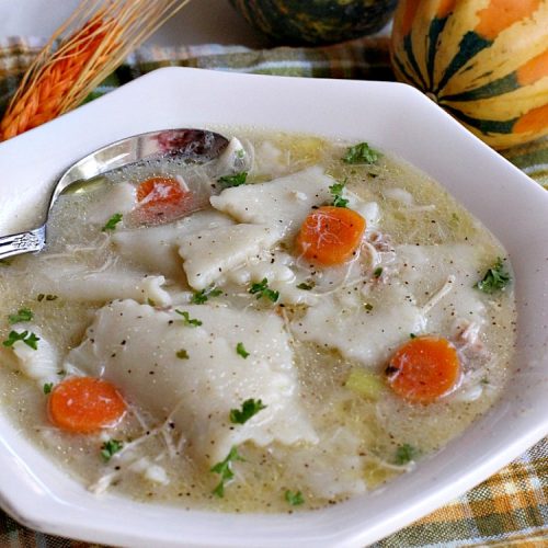 Gluten Free Homemade Chicken and Dumplings