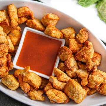 Air Fryer Garlic Parmesan Chicken Nuggets