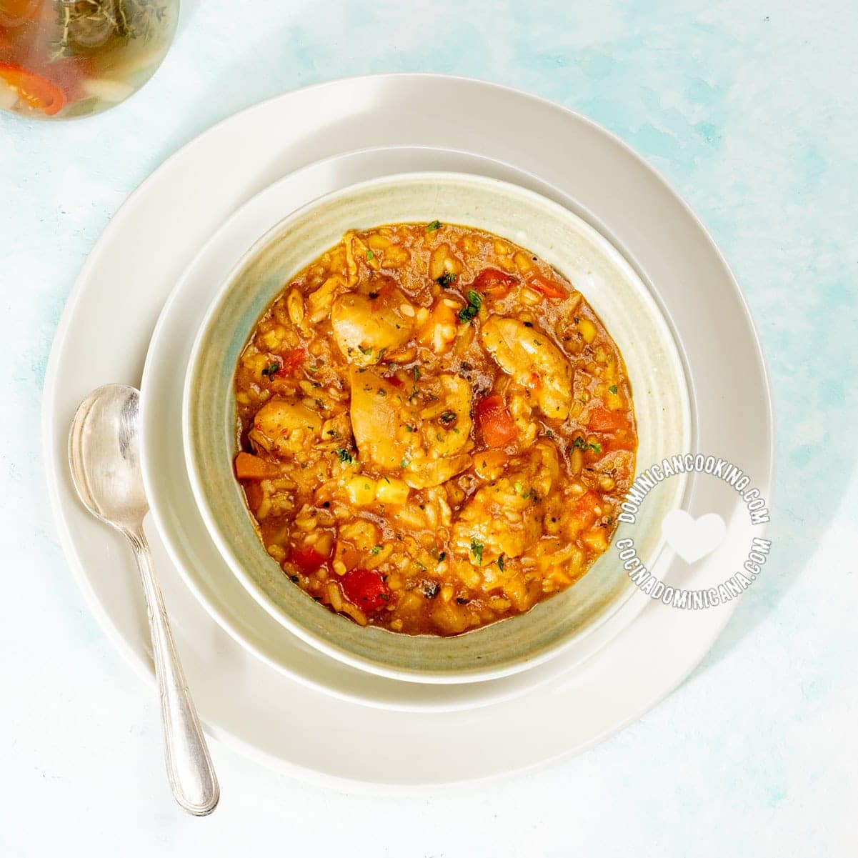 Asopao de Pollo [Recipe + Video] Chicken and Rice Pottage
