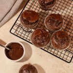Double Chocolate Protein Muffins