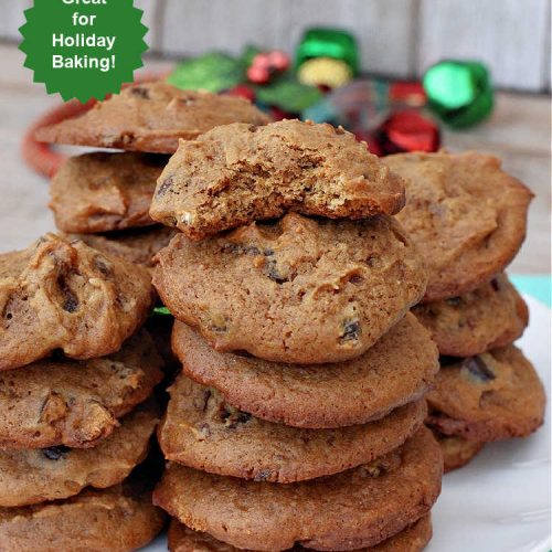 Molasses Date Cookies