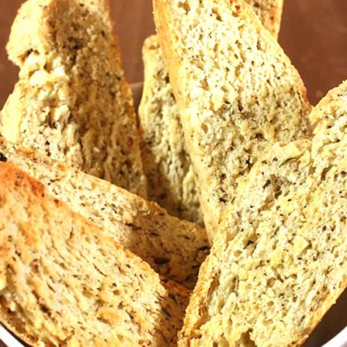 Savory Herb and Cheese Biscotti Recipe
