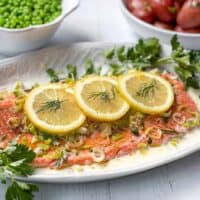 Irish Salmon and Dill Cream Sauce