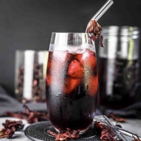 Agua De Jamaica Iced Tea