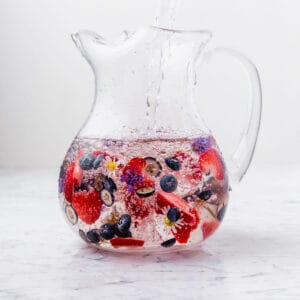 Red, White, and Blue Flavored Water