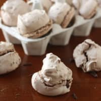 Chewy Chocolate Meringues