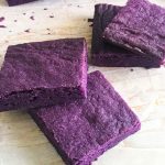 UBE Brownies - a simple and easy purple yam recipe