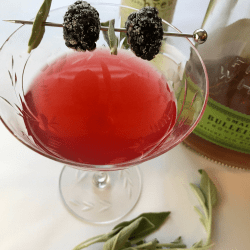Blackberry Sage and Bourbon Cocktail Recipe