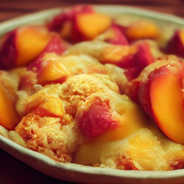 My Southern Peach Cobbler Recipe