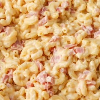 Macaroni and Cheese with Ham
