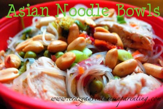 Eat Clean with Asian Noodle Bowls and Nakano Rice Vinegar