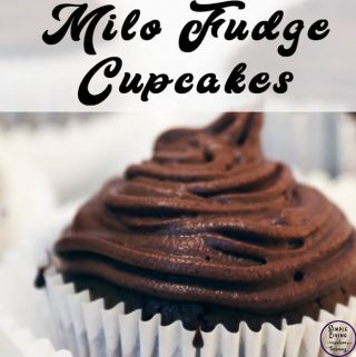 Milo Fudge Cupcakes