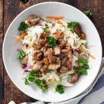 Lean Pork Stir Fry in Lemon and Soy Sauce