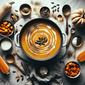 Butternut Squash and Sweet Potato Soup Recipe: A Thanksgiving Harmony