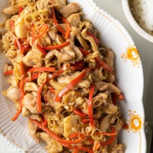 Lemongrass Chicken Stir-Fry (Gà Xào Sả Ớt)