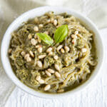 Vegan Pesto Shirataki Noodles