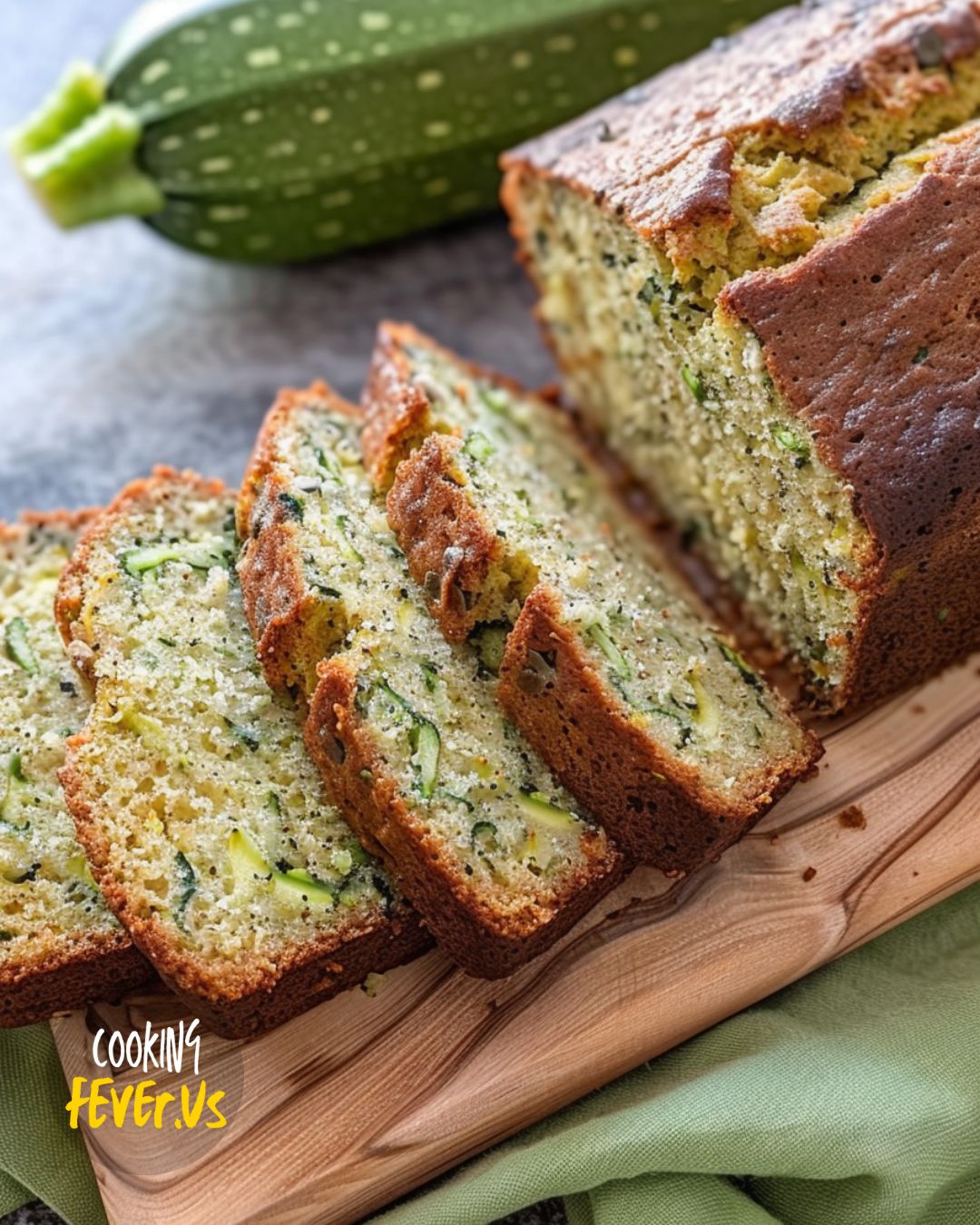 Low Sugar Zucchini Bread