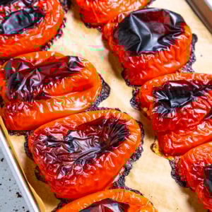 Roasted Red Peppers Recipe - How to Roast Red Peppers