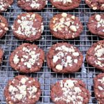 Nutella Stuffed Chocolate Fudge Cookies