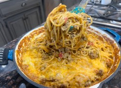 Taco Spaghetti Bake