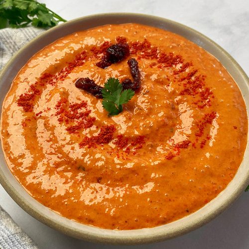 Smoky Red Pepper Crema