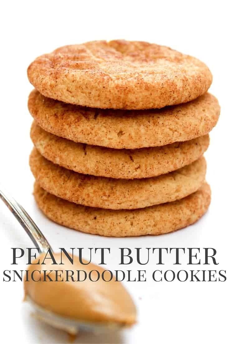 Peanut Butter Snickerdoodles