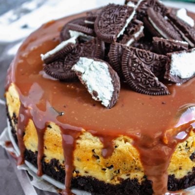 Instant Pot Oreo cheesecake