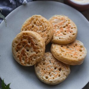 Get the Recipe: Vegan Crumpets (Homemade Recipe)