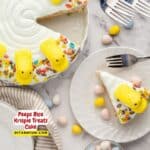 Peeps Rice Krispie Treats Cake,