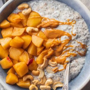 Get the Recipe: Apple Pie Coconut Chia Pudding (Vegan, Gluten-free)