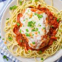 Air Fryer Frozen Chicken Parmesan