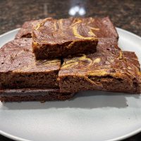 Chocolate Peanut Butter Yogurt Brownies