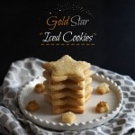 Gold Star Iced Cookies